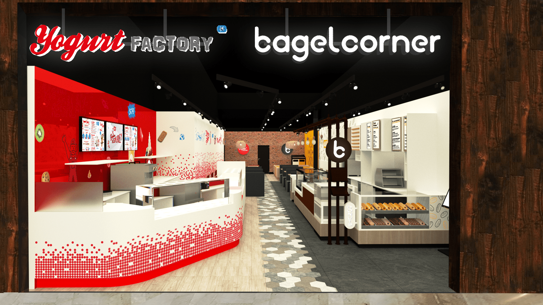 3D Yogurt Factory x Bagel Corner Serenity Store