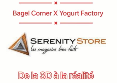 3D/Réalité | Bagel Corner x Yogurt Factory